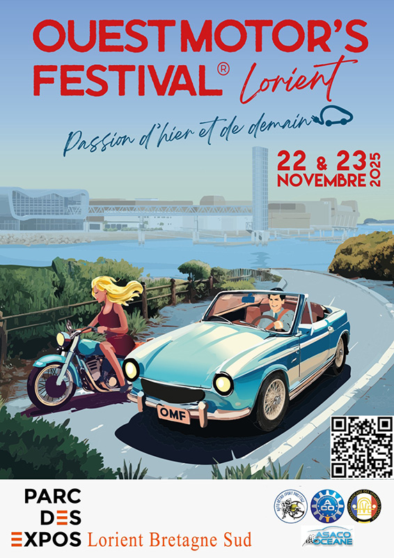 Affiche du Ouest Motor's Festival 2025